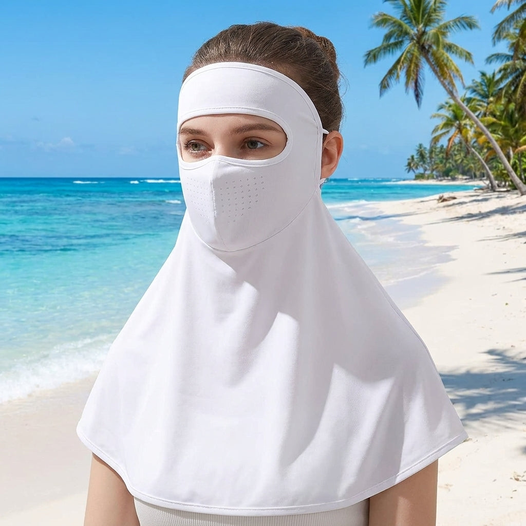 Cooling Ice Silk Neck Face Cover